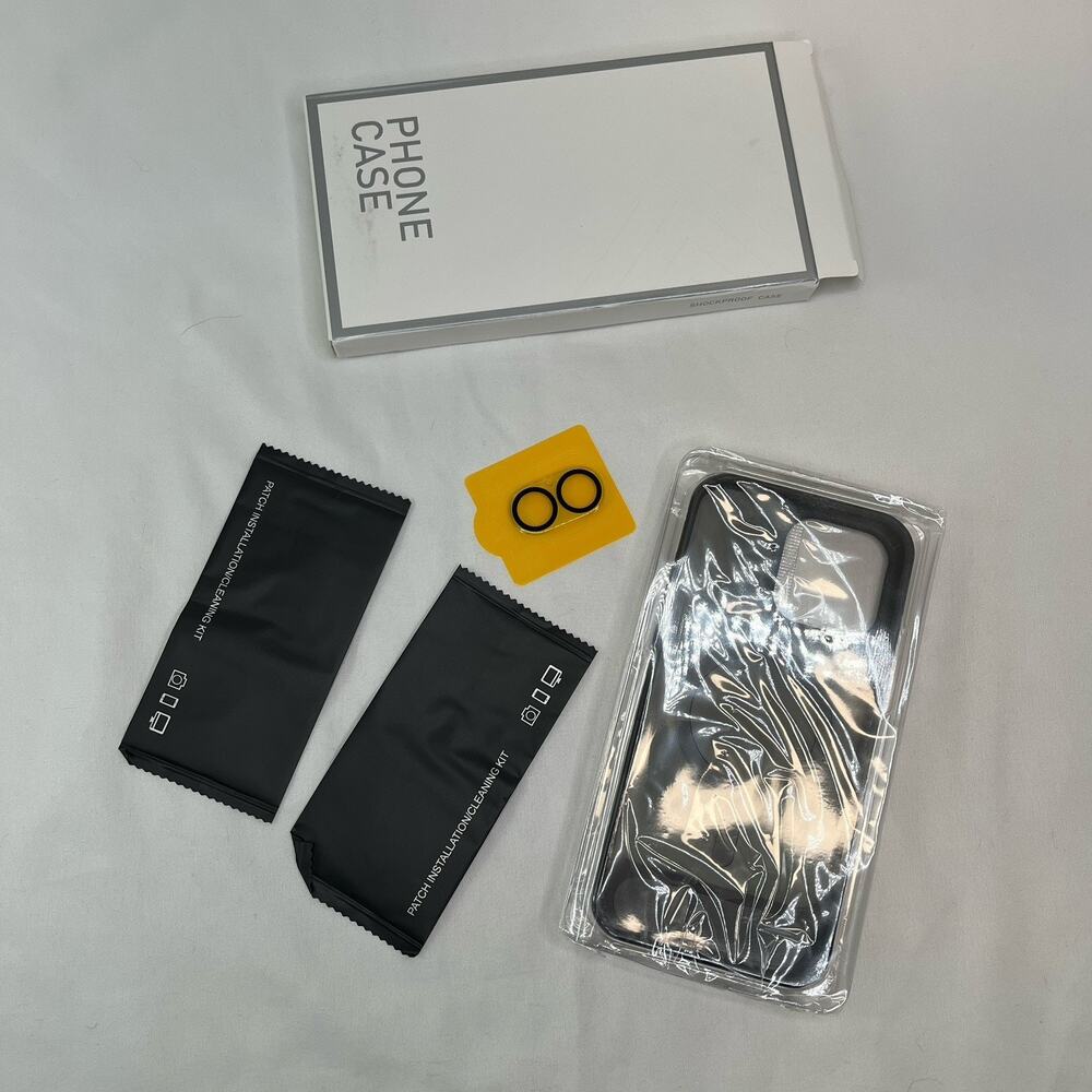 Temdan magnetic stand Shockproof Phone Case Slim Black New Fits 6.9inch 2024